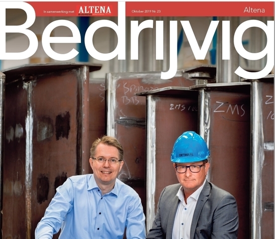 De Waal op de cover